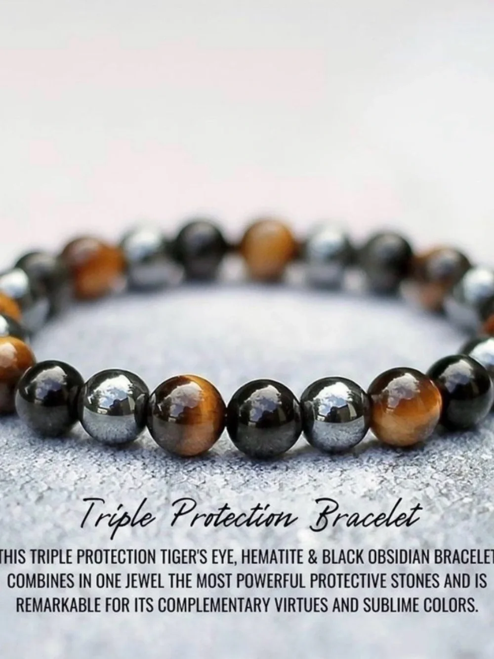 Genuine Beaded Skull Accent Bracelet Set